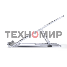 Подставка для ноутбука Buro BU-LS120 238x17x215мм 450г алюминий серебристый