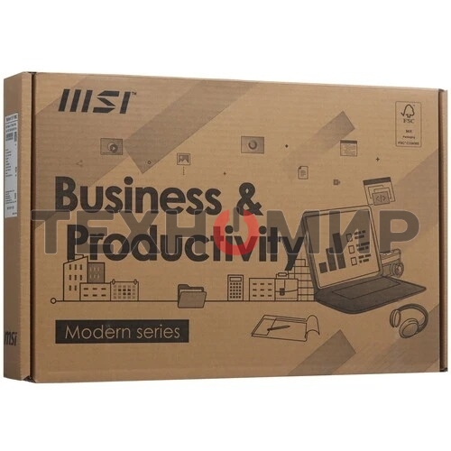 Ноутбук MSI Modern 14 F1MG серый Core 5 120U 14