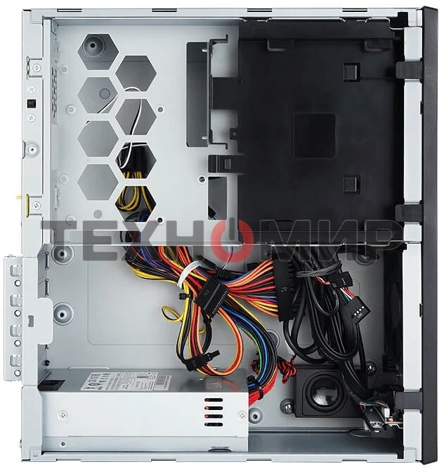 Компьютерный корпус Slim Desktop INWIN CJ708BL IP-S265AU7-2 80plus Bronze, U3*2+U2*2+A(HD)+TYPE 3.1C + FAN 80*15мм + intrusion switch INWIN Slim Case
