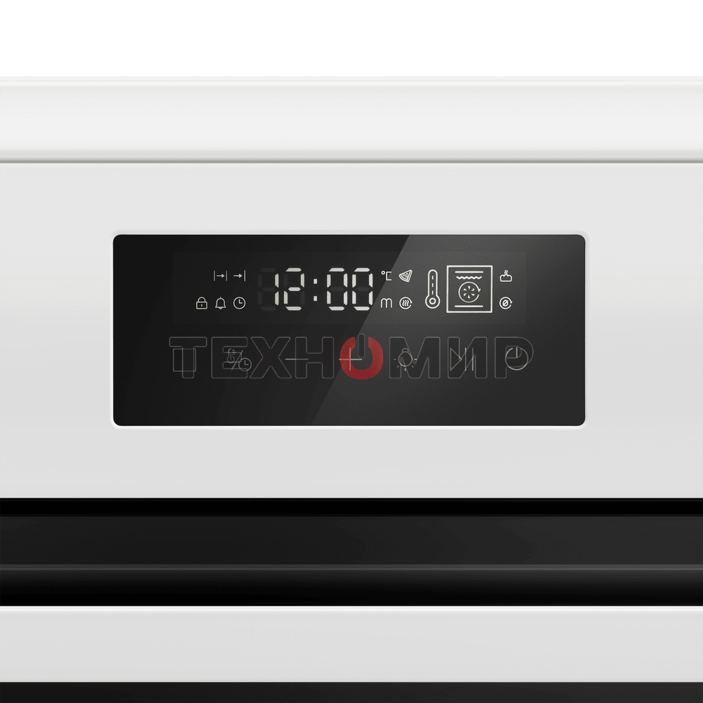 Плита электрическая MAUNFELD MIC611W01TD белый, конфорок 4 электрических (индукционных), духовка 59 л, 60 см x 84.5 см x 63 см