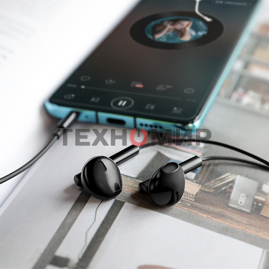 Наушники проводные Hoco M64 черный