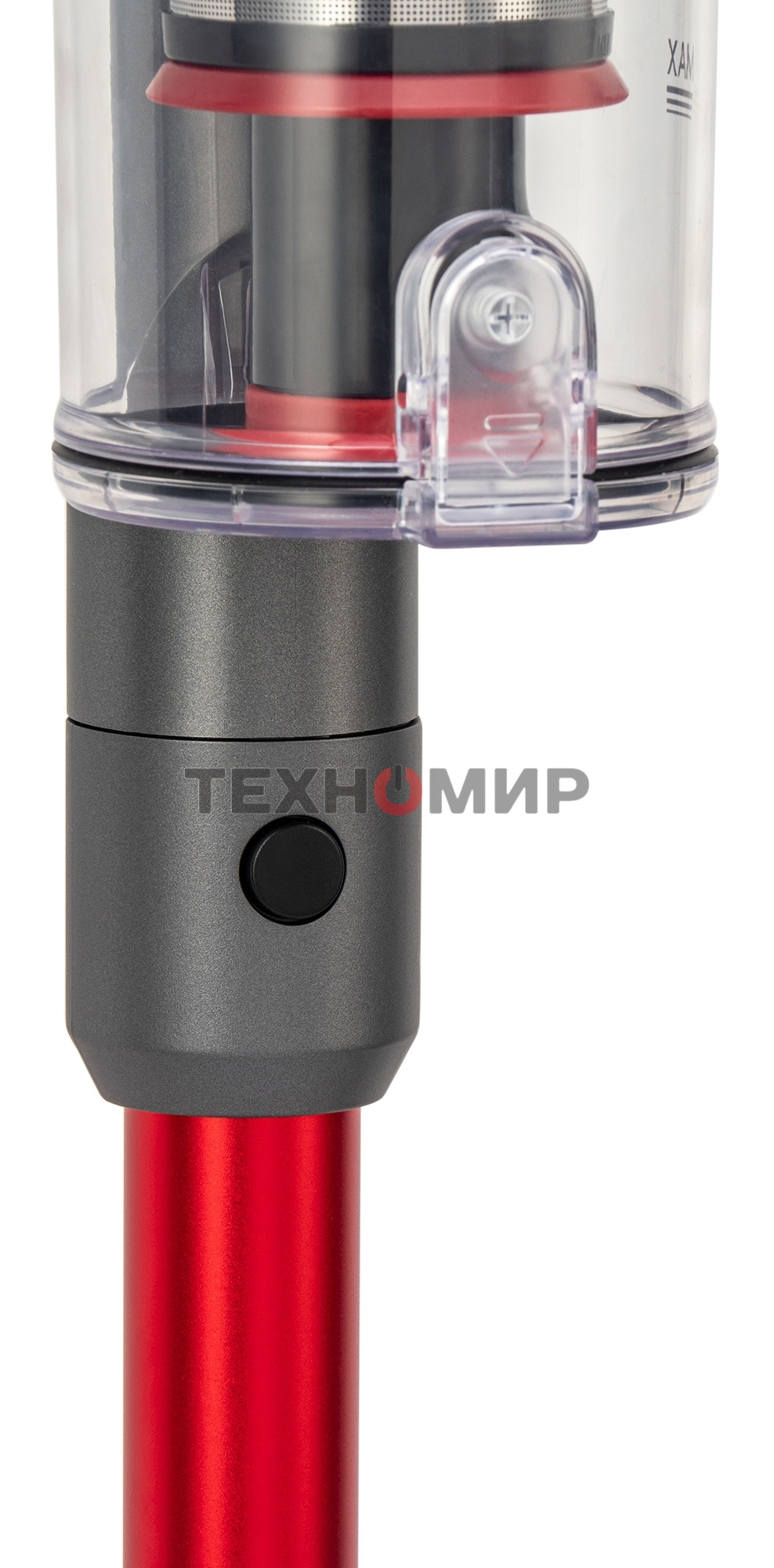 Вертикальный пылесос Starwind SCH9945 170Вт серебристый/красный