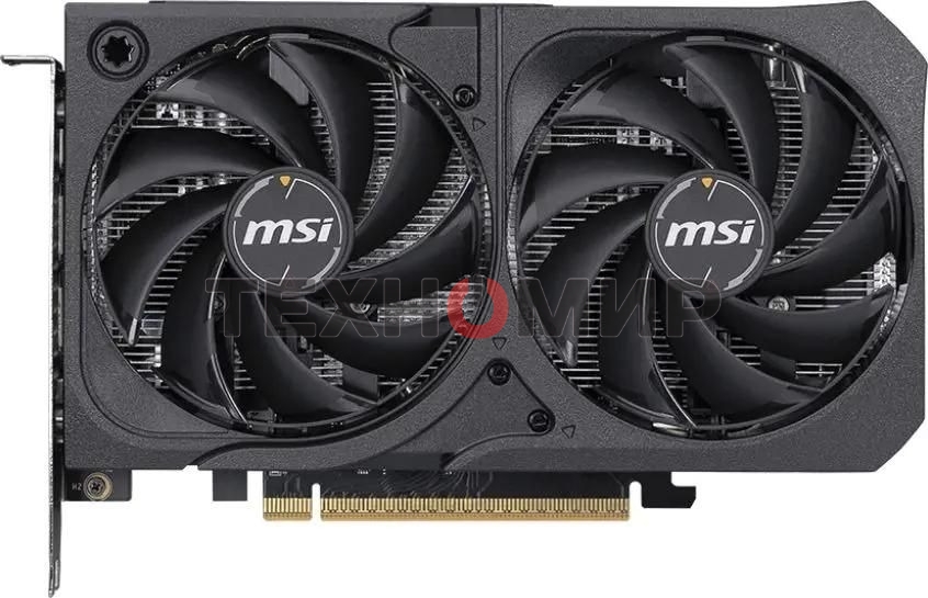 Видеокарта MSI GeForce RTX 5050 8G SHADOW 2X OC, NVIDIA RTX 5050, 8 ГБ GDDR6, 128 бит, PCI-e 5.0, 1xHDMI, 3xDP, 2617 МГц
