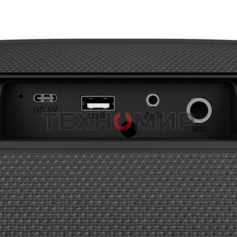 Колонка портативная Ural Молния Тренд черный 180W 1.1 BT/3.5Jack/USB-C 10м 4500mAh (без.бат) (УРАЛ МОЛНИЯ ТРЕНД)