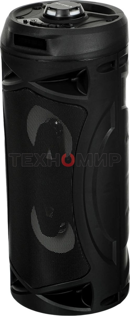 Акустическая система SUPRA SMB-330, 20Вт, с караоке, Bluetooth, FM, USB, черный