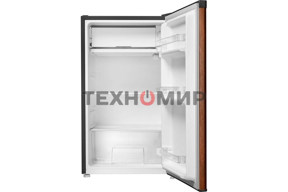 Холодильник Maunfeld MFF83WD дерево/черный мат. однокамерный 85л