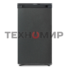 Холодильник Бирюса W408 графит однокамерный 88/27л морозилка сверху