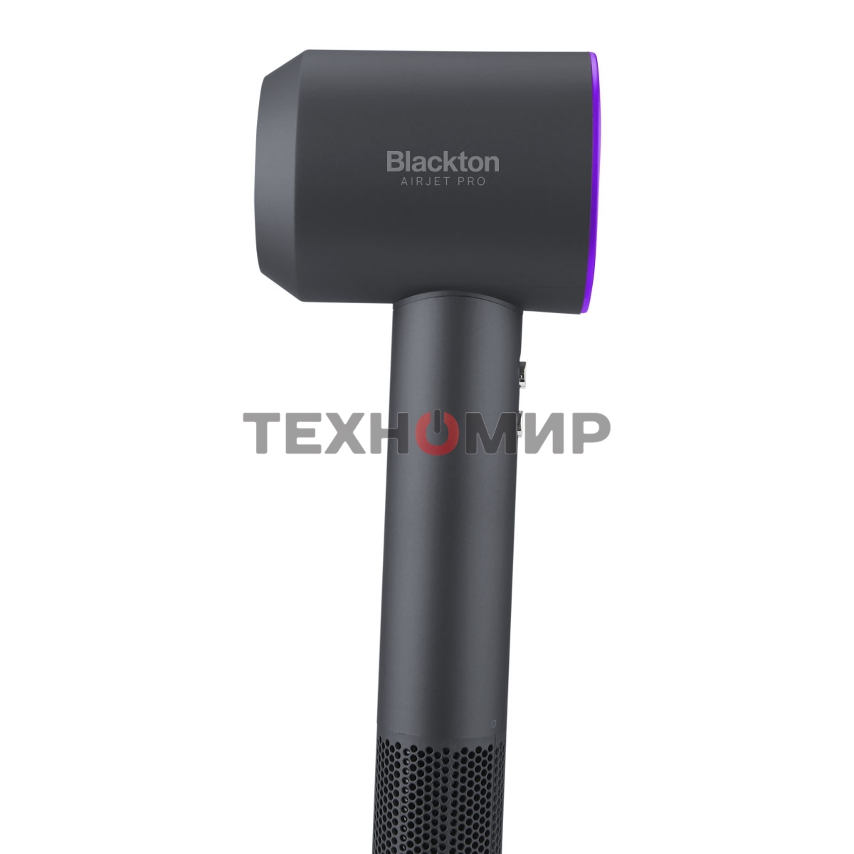 Фен Blackton Bt HD1818M серый/фиолетовый, 1800 Вт, ионизация