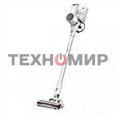 Пылесос вертикальный BQ VCA0103H белый/черный, 2 в 1 вертикальный и компактный/технология циклон, эффективный сбор пыли и простота экплуатации/Quiet performance, низкий уровень шума/до 30 мин непрерывной работы/для эффективной уборки удобный индикатор зар