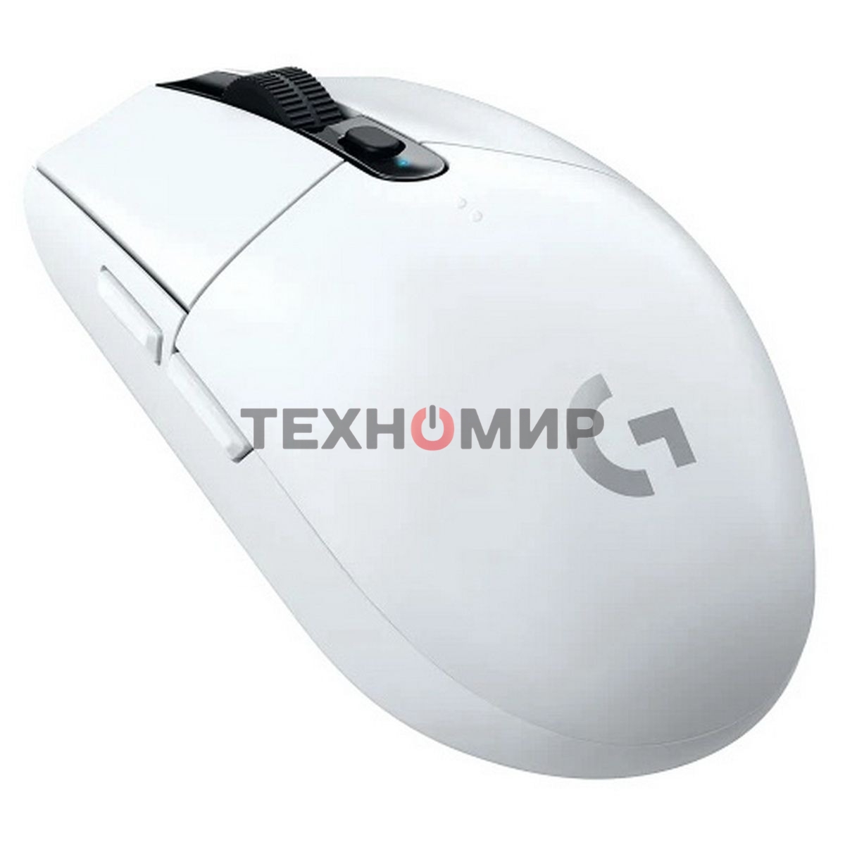 Мышь беспроводная Logitech G304 Lightspeed белый, 12000 dpi, радиоканал, USB, кнопки - 6