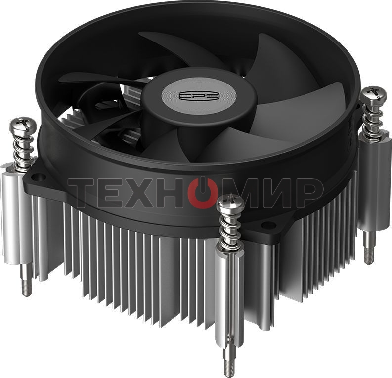 Устройство охлаждения (кулер) PcCooler R95S-I Soc-1200/1700/1851 4-pin 31.1dB Al 95W 360gr Ret (R95S-XXNIXX-CL)