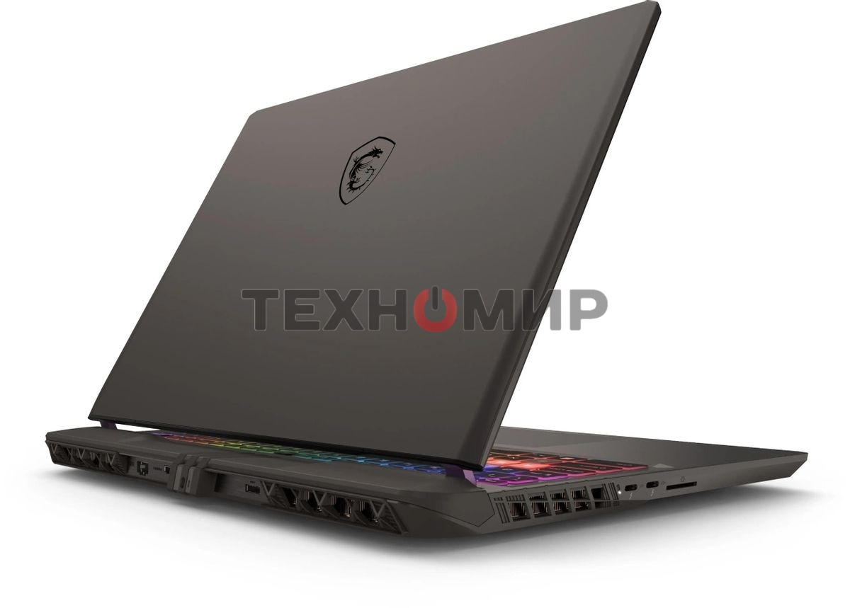 Ноутбук MSI Vector HX AI A2XWHG-080XRU серый Core Ultra 7 255HX 32Gb SSD 1Tb NVIDIA GeForce RTX 5070Ti 12Gb 16