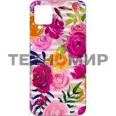 Чехол (клип-кейс) Gresso Air, для Samsung Galaxy A12, прозрачный/рисунок gr17aaae9263