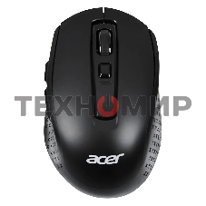 Мышь беспроводная Acer OMR060 черный, 1600 dpi, радиоканал, USB, кнопки - 6