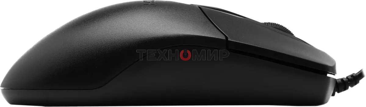 Мышь проводная A4Tech OP-720S черный, 1200 dpi, USB, кнопки - 3