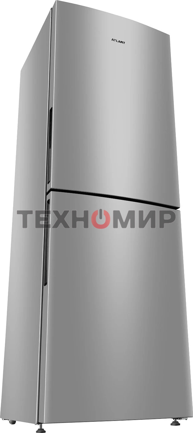Холодильник Atlant 4612-181 серебристый двухкамерный 182/119л морозилка снизу
