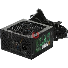 Блок питания Aerocool/Formula KCAS PLUS 600W, 600Вт, 80 PLUS Bronze, 120мм, черный