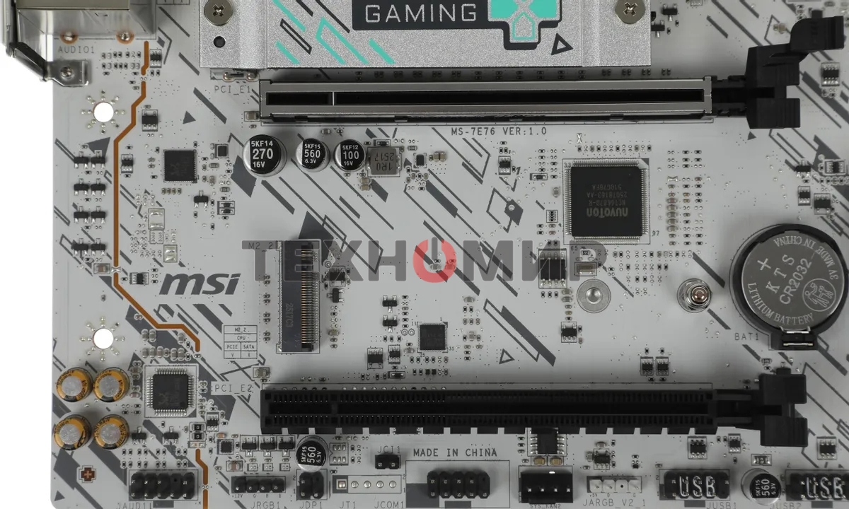 Материнская плата MSI B840M GAMING WIFI6E, AM5, AMD B840, 2xDDR5, 4xSATA, 2xM.2, 1xPCIe 4.0 x16, 1xPCIe 3.0 x4, 1xDP, 1xHDMI, 1x2.5Gb LAN, Wi-Fi 6E, Bluetooth 5.3, 4xUSB-A 5Gbps, 2xUSB-A 2.0, 2x3.5 мм, 7.1, mATX