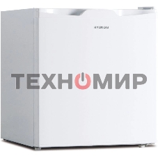 Холодильник Hyundai CO0551WT белый однокамерный 46 л морозилка отсутствует, размораживание ручное