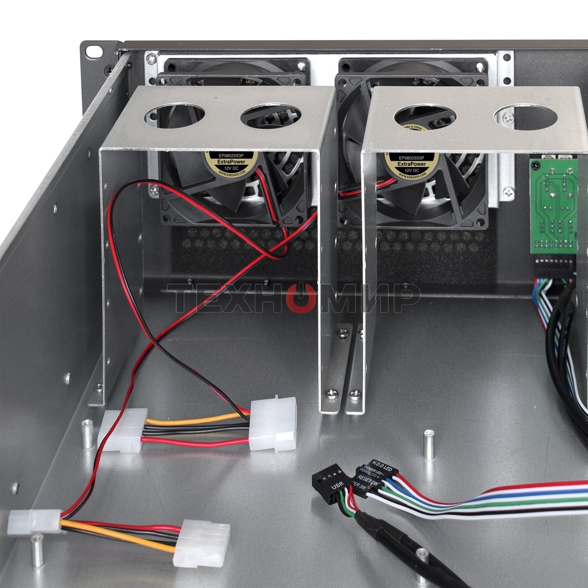 Серверный корпус ExeGate Pro 3U390-08 (RM 19