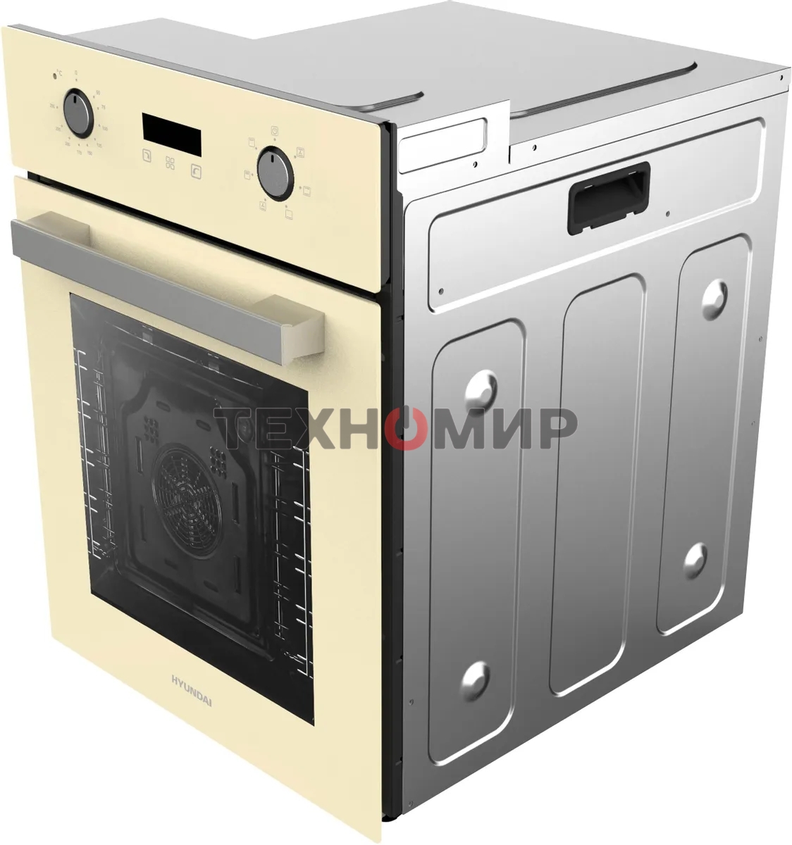 Духовой шкаф электрический Hyundai HEO 45411 BE стекло бежевое
