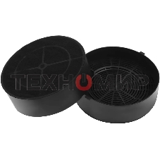 Комплект фильтров Hyundai HCF 00 черный (2шт.)