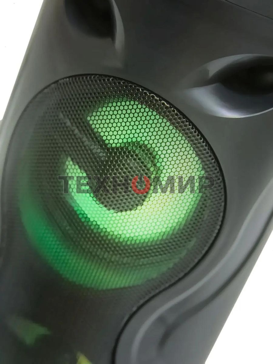 Акустическая система SUPRA SMB-330, 20Вт, с караоке, Bluetooth, FM, USB, черный