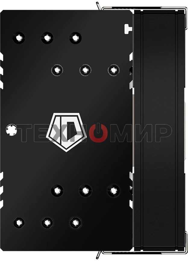 Кулер ID-COOLING SE-610-XT BASIC черный 120мм алюминий/медь 2000rpm 29.85db 4-pin 250W 151мм