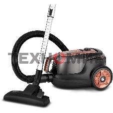 Пылесос Vitek VT-8117(BK) коричневый/черный, 450/2200 Вт, уборка сухая, пылесборник циклонный фильтр, 2,5 л