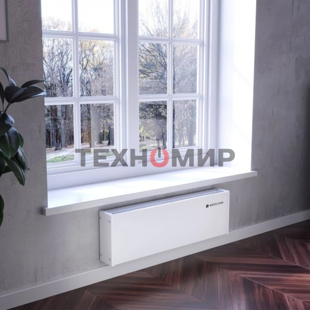 Конвектор электрический Neoclima Nano 1500W белый, 1500 Вт, 20 м2, термостат