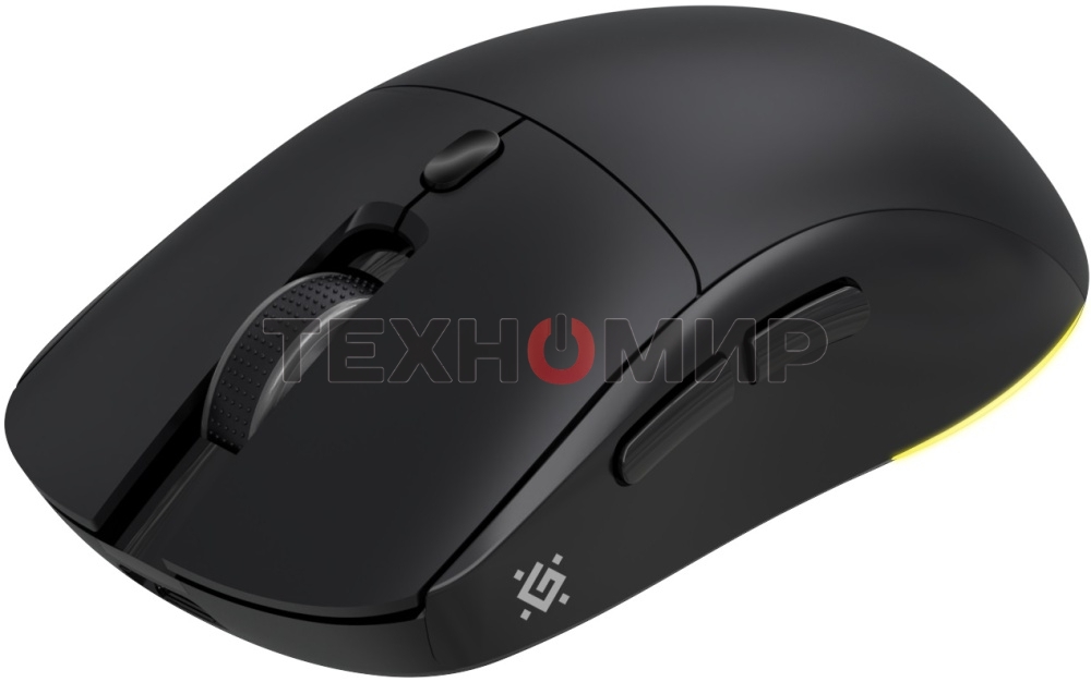 Мышь беспроводная/проводная Defender Stone GM-551 черный, 7200 dpi, радиоканал, Bluetooth, USB, кнопки - 7