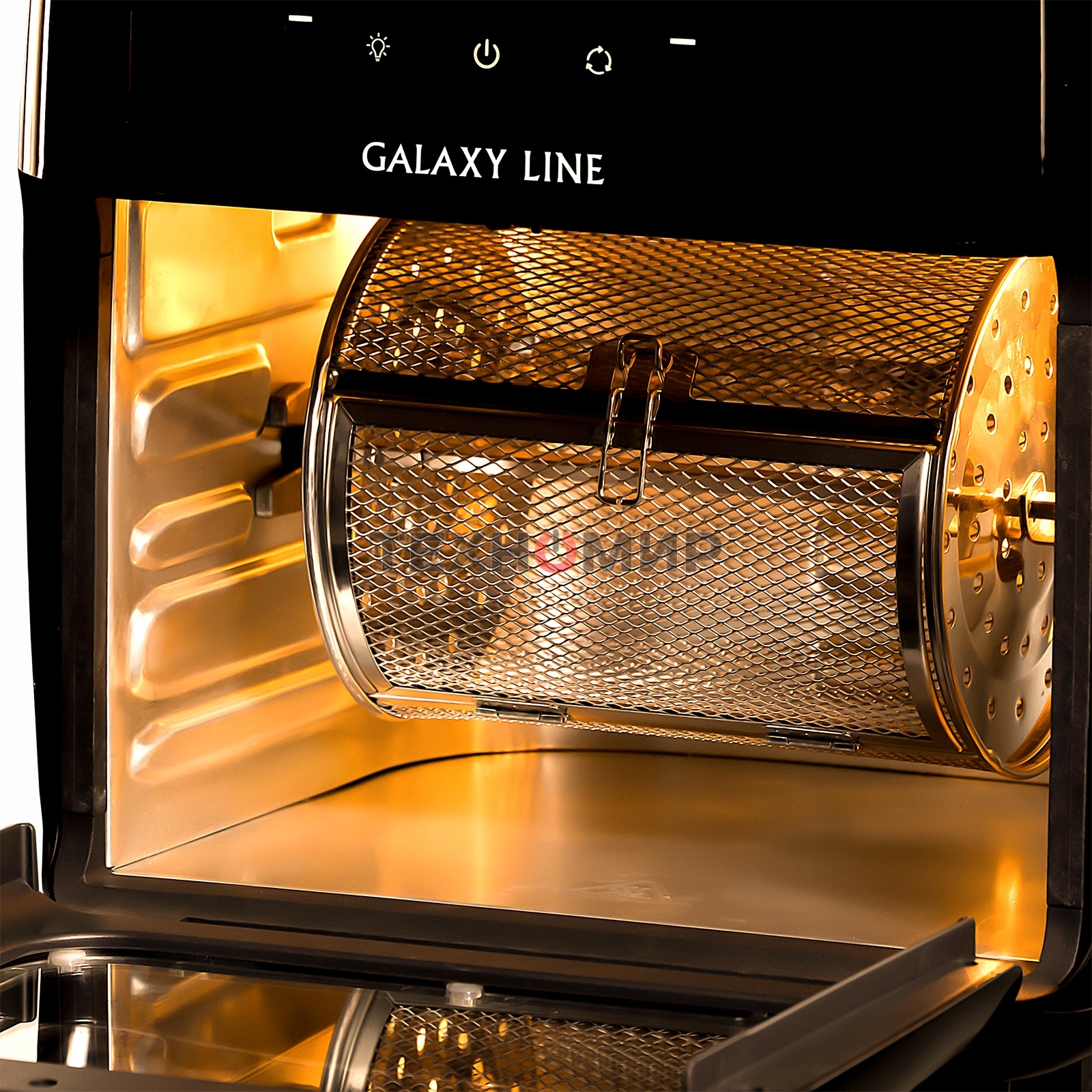 Аэрогриль Galaxy Line GL2523 2000Вт черный