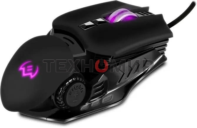 Мышь проводная SVEN RX-G815 черный, 8000 dpi, USB, кнопки - 7