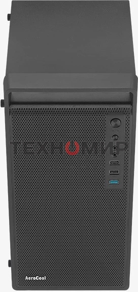 Компьютерный корпус MiniTower Aerocool/Formula CS-109-G-BK-v1 (mATX, USB3x1, USB2x2, 120мм RGb fan, без БП) (4711099472376)