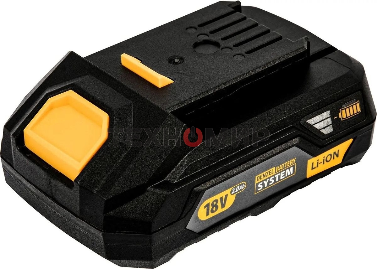 Батарея аккумуляторная Denzel B-18-2.0, Li-Ion, 18 В, 2,0 А·ч