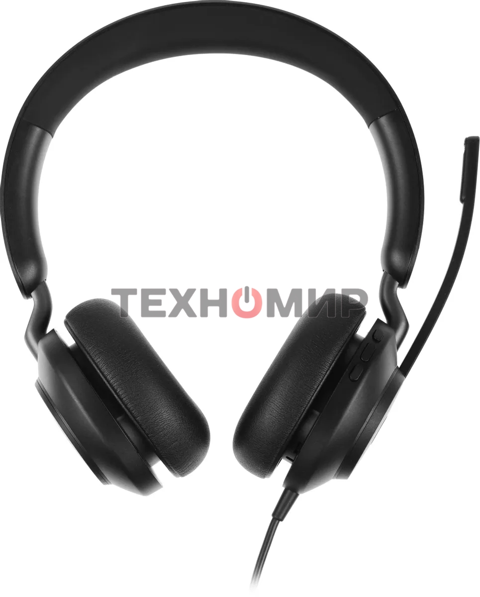 Наушники с микрофоном Jabra Evolve2 40 черный накладные USB оголовье (24189-999-999)