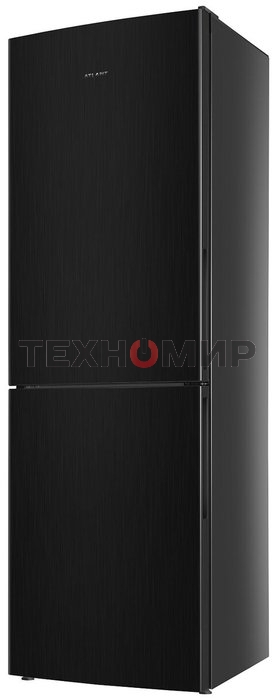 Холодильник Atlant ХМ-4621-151 черный металлик двухкамерный 205/119л морозилка снизу. капельная система