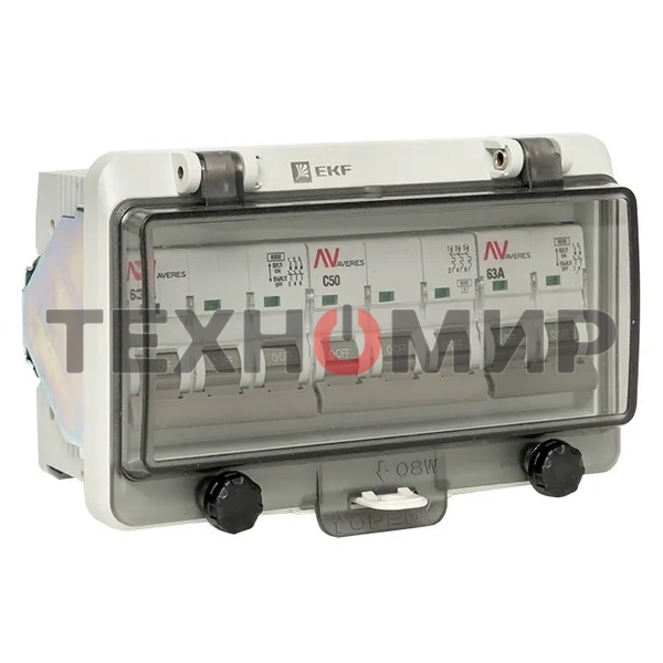 Окно герметичное 8 модулей IP67 PROxima EKF ak-g-8