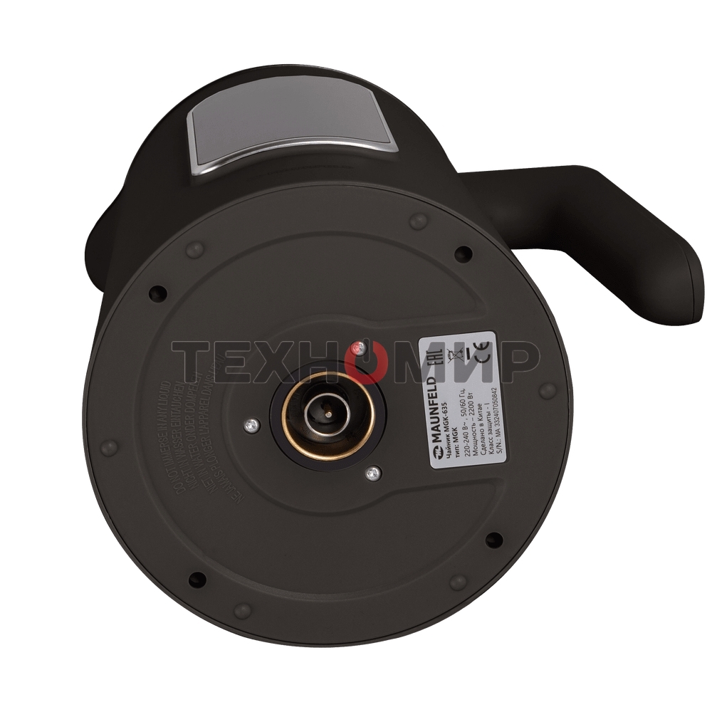 Чайник электрический Maunfeld MGK-635DBK черный, 1.7 л, 2200 Вт