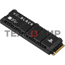 Накопитель SSD 4TB WD Black SN850P, M.2 2280, PCI-E 4x4, R/W - 7300/6600 MB/s 3D-NAND (Works with PS5)