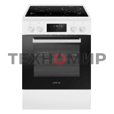 Плита электрическая MAUNFELD MIC611W01TD белый, конфорок 4 электрических (индукционных), духовка 59 л, 60 см x 84.5 см x 63 см