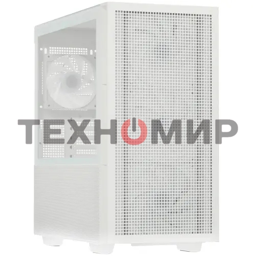 Компьютерный корпус Deepcool CH560 WH без БП, боковое окно (закаленное стекло)