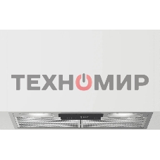 Вытяжка встраиваемая Indesit INAE 52FLS X нержавеющая сталь, 53 см, 381 куб. м/ч, 61 дБ