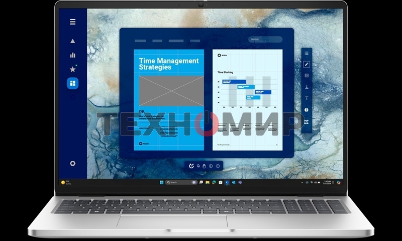 Ноутбук DELL PRO 16 Intel Core Ultra 7 255U 3800MHz/16