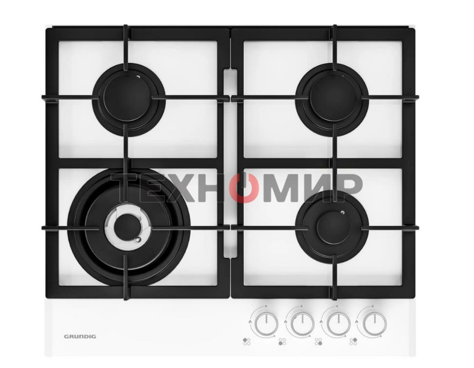 Газовая варочная панель GRUNDIG GIGL 6234250 W белый