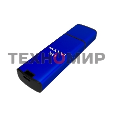Флешка USB Maxvi MP2 blue (FD16GbUSB20C10MP2), 16Gb, USB 2.0, R/W 15/5, синий/черный