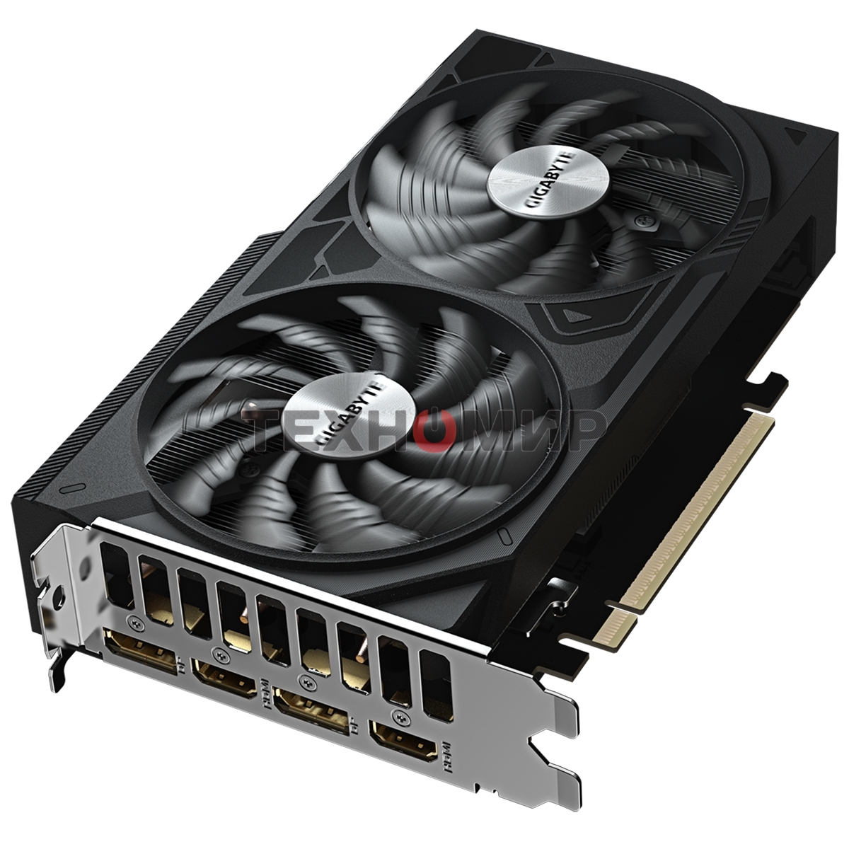 Видеокарта Gigabyte GeForce WINDFORCE OC V2, NVIDIA RTX 5050, 8 ГБ GDDR6, 128 бит, PCI-e 5.0, 1xHDMI, 2xDP, 2587 МГц