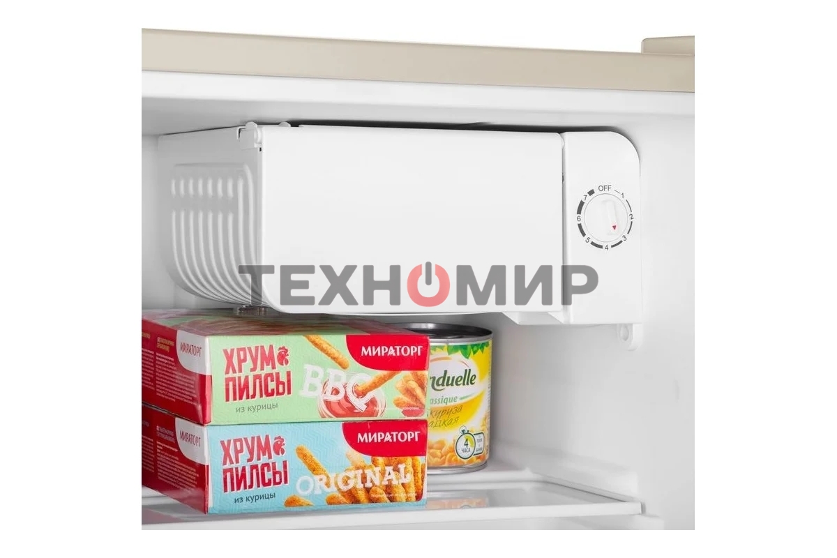 Холодильник Maunfeld MFF50BG золотой однокамерный 46л, De Frost