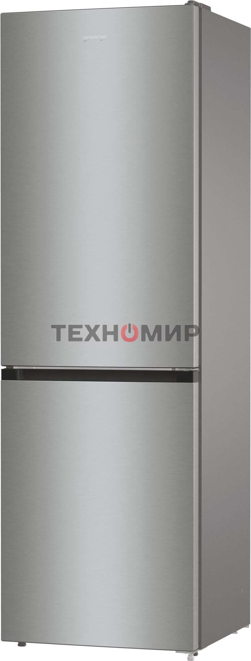 Холодильник Gorenje NRKE62XL серебристый металлик двухкамерный 203/99л морозилка снизу, No Frost