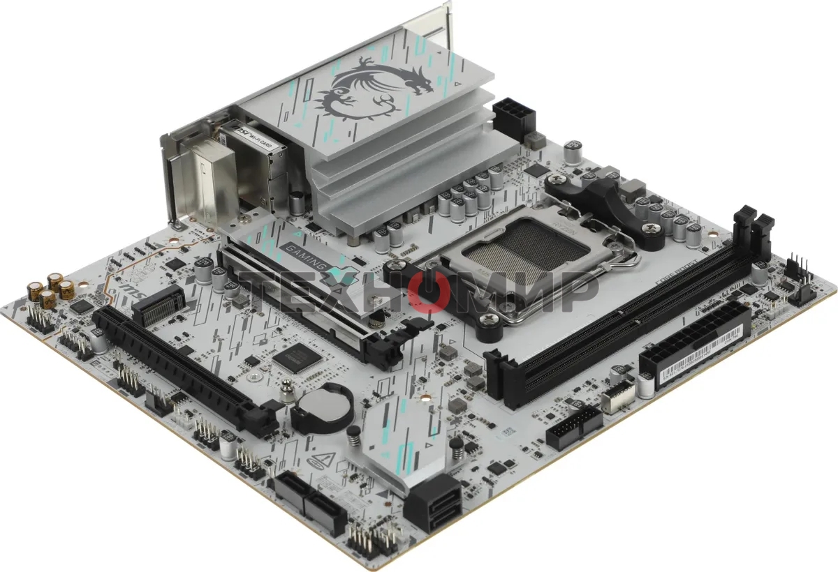 Материнская плата MSI B840M GAMING WIFI6E, AM5, AMD B840, 2xDDR5, 4xSATA, 2xM.2, 1xPCIe 4.0 x16, 1xPCIe 3.0 x4, 1xDP, 1xHDMI, 1x2.5Gb LAN, Wi-Fi 6E, Bluetooth 5.3, 4xUSB-A 5Gbps, 2xUSB-A 2.0, 2x3.5 мм, 7.1, mATX